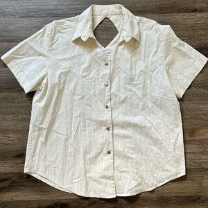 Vintage Roughrider by Circle T 100% Cotton Collared Western Cowgirl T-shirt